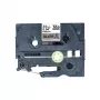 Brother TZE-R951 Beschriftungsband Schwarz auf Silber