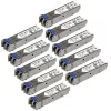 StarTech.com HP J4859C Kompatibel SFP Transceiver Module - 1000BASE-LX - 10 Pack~10er-Pack HPE J4859C kompatibles SFP-Modul - 1000BASE-LX - 1GbE Singlemode-/Multimode-Glasfaser-Transceiver - 1GE Gigabit Ethernet SFP - LC 10km - 1310nm - DDM HPE 1400, 1700, 1820
