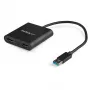 StarTech.com USB 3.0 auf Dual HDMI Adapter, USB auf 2x HDMI Monitor Konverter für Windows (keine Unterstützung für macOS/ChromeOS/Linux) - TAA