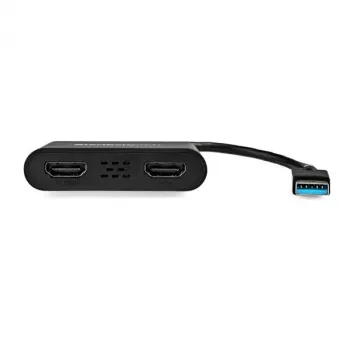 StarTech.com USB 3.0 auf Dual HDMI Adapter, USB auf 2x HDMI Monitor Konverter für Windows (keine Unterstützung für macOS/ChromeOS/Linux) - TAA