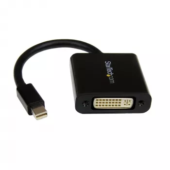 StarTech.com Mini DisplayPort zu DVI-Adapter - Mini DP zu DVI-D Konverter - 1080p Video - mDP oder Thunderbolt 1/2 Mac/PC zu DVI-Monitor - Kompakter mDP 1.2 zu DVI Single-Link Adapter Dongle