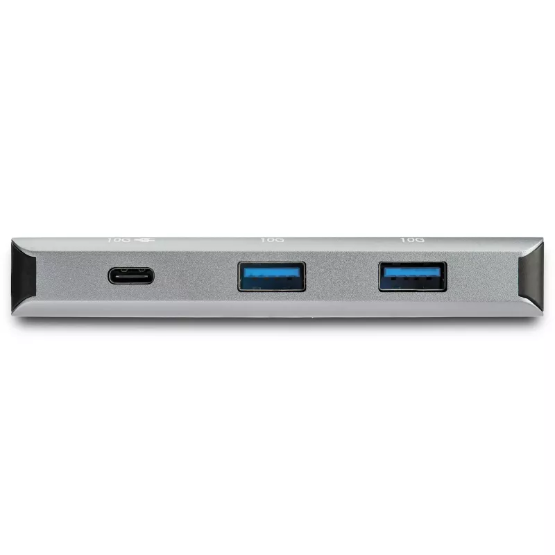 StarTech.com 4 Port USB C Hub (10Gbps) auf 3x USB-A & 1x USB-C – 100W Power Delivery Durchgangsladung – Tragbarer USB 3.1 Gen 2/USB 3.2 Gen 2 Typ-C Laptop-Adapter – Funktioniert mit TB3~4 Port USB C Hub (10Gbps) auf 3x USB-A & 1x USB-C – 100W Power Delivery Durchgangsladung – Tragbarer USB 3.2 Gen 2 Typ-C Laptop-Adapter – Funktioniert mit TB3