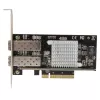 StarTech.com 2-Port 10G Fiber-Netzwerkkarte mit offenem SFP+ - PCIe, Intel-Chipsatz