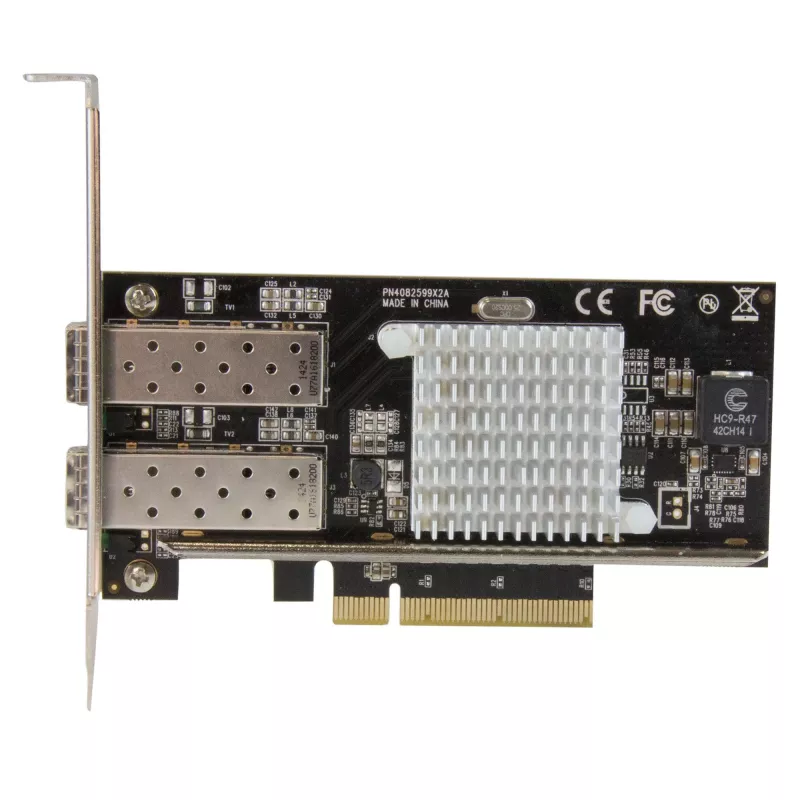 StarTech.com 2-Port 10G Fiber-Netzwerkkarte mit offenem SFP+ - PCIe, Intel-Chipsatz