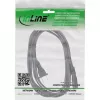 InLine Netzkabel Stecker USA / Buchse Euro 8, 1,8 m