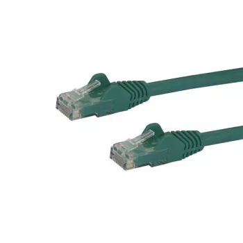 StarTech.com 2m CAT6 Ethernet-Kabel – Grün CAT 6 Gigabit-Ethernet-Kabel – 250 MHz 100 W PoE RJ45 UTP Netzwerk-/Patchkabel rastnasenschutz mit Zugentlastung einzeln getestet
