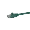 StarTech.com 2m CAT6 Ethernet-Kabel – Grün CAT 6 Gigabit-Ethernet-Kabel – 250 MHz 100 W PoE RJ45 UTP Netzwerk-/Patchkabel rastnasenschutz mit Zugentlastung einzeln getestet