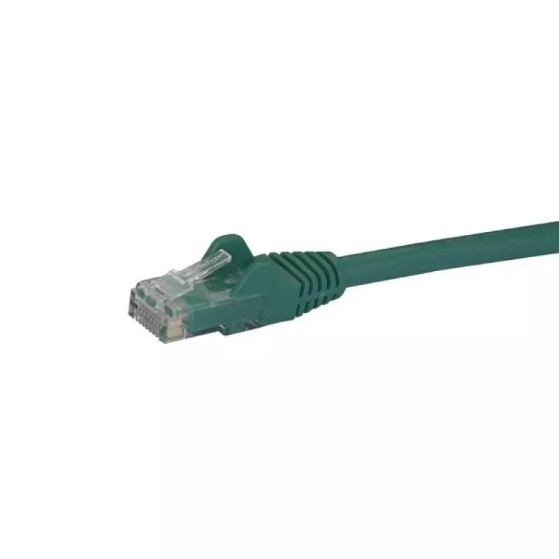 StarTech.com 2m CAT6 Ethernet-Kabel – Grün CAT 6 Gigabit-Ethernet-Kabel – 250 MHz 100 W PoE RJ45 UTP Netzwerk-/Patchkabel rastnasenschutz mit Zugentlastung einzeln getestet
