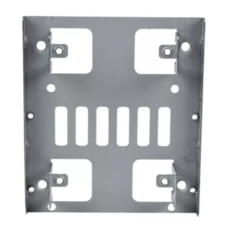 StarTech.com Dual 2,5 Zoll auf 3,5 Zoll HDD-Halterung für SATA-Festplatten – 2-Laufwerkshalterung 2,5 Zoll auf 3,5 Zoll für Einbauschacht