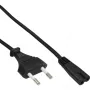 InLine Netzkabel, Eurostecker / Euro8-Stecker, schwarz, 1,5m