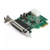 StarTech.com 4-Port PCI Express RS232 Serial-Adapterkarte – PCIe RS232 Serial Host Controller Card – PCIe auf Seriell DB9 – 16950 UART – Low-Profile-Erweiterungskarte – Windows/Linux – TAA