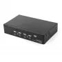 StarTech.com 4-Port DisplayPort-KVM-Switch – 4K 60 Hz – Einzelbildschirm – Dual-Port UHD DP 1.2 USB-KVM-Switch mit integriertem USB-2.0-Hub & Audio – Dell, HP, Apple, Lenovo – TAA-konform