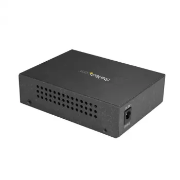 StarTech.com Multimode (MM) SC Fiber-Medienkonverter für 10/100/1000-Netzwerke – 550 m Reichweite – Gigabit-Ethernet – 850 nm – Vollduplex