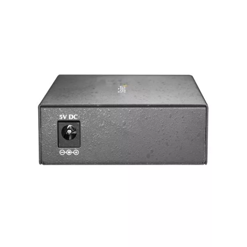 StarTech.com Multimode (MM) SC Fiber-Medienkonverter für 10/100/1000-Netzwerke – 550 m Reichweite – Gigabit-Ethernet – 850 nm – Vollduplex
