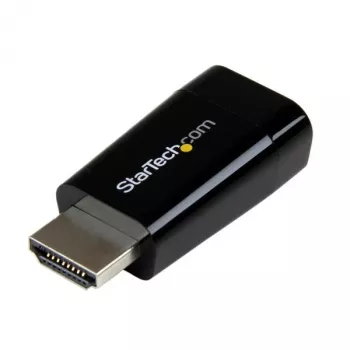 StarTech.com Kompakter HDMI-auf-VGA-Adapter Konverter - Ideal für Chromebooks Ultrabooks & Laptops – 1920x1200/1080p
