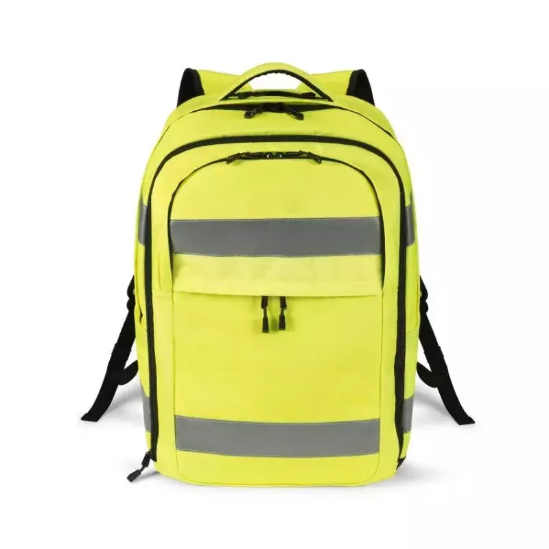 DICOTA Hi-Vis Rucksack Gelb EN ISO 20471:2013 Zertifizierung