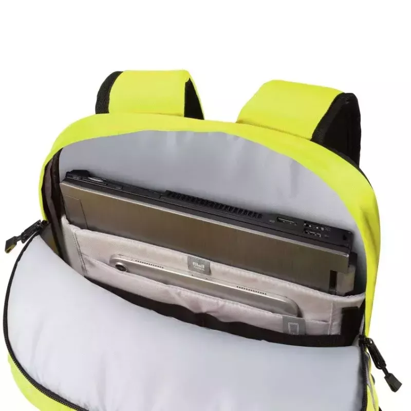 DICOTA Hi-Vis Rucksack Gelb EN ISO 20471:2013 Zertifizierung