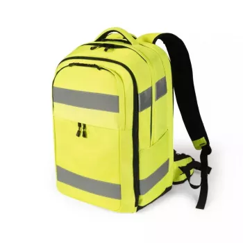DICOTA Hi-Vis Rucksack Gelb EN ISO 20471:2013 Zertifizierung
