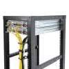 StarTech.com 1U Vertical Server Rack Kabelmanagement D-Ring-Haken - 5,7 x 10 cm (2,2 x 3,9 Zoll)