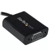 StarTech.com USB-C auf VGA Adapter - Schwarz - 1080p - Videokonverter für Ihr MacBook Pro - USB C auf VGA Display Dongle - Aktualisierte Version ist CDP2VGAEC