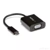 StarTech.com USB-C auf VGA Adapter - Schwarz - 1080p - Videokonverter für Ihr MacBook Pro - USB C auf VGA Display Dongle - Aktualisierte Version ist CDP2VGAEC