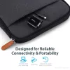 StarTech.com USB-C auf VGA Adapter - Schwarz - 1080p - Videokonverter für Ihr MacBook Pro - USB C auf VGA Display Dongle - Aktualisierte Version ist CDP2VGAEC