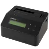 StarTech.com Single Bay Festplattenlöscher, Standalone HDD/SSD Sanitizer, USB 3.0 zu SATA II (3 Gbit/s), 9 Löschmodi, LCD-Anzeige, Sicheres Löschen Festplatten-Sanitizer-Dock, DB-9 Druckeranschluss, TAA-konform
