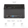 StarTech.com Single Bay Festplattenlöscher, Standalone HDD/SSD Sanitizer, USB 3.0 zu SATA II (3 Gbit/s), 9 Löschmodi, LCD-Anzeige, Sicheres Löschen Festplatten-Sanitizer-Dock, DB-9 Druckeranschluss, TAA-konform