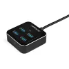 StarTech.com 4-Port USB C Hub – USB-C auf 4x USB-A Ports – SuperSpeed 10 Gbit/s USB 3.2 Gen 2 Typ-C Hub – USB Bus Powered – tragbar/kompakt USB-C auf USB Adapter Hub für Laptop – Aluminium