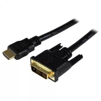 StarTech.com 1,5 m HDMI® zu DVI-D Kabel - M/M, 1,5 m, HDMI, DVI-D, Male, Male, Gold