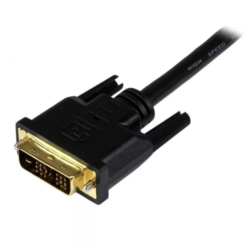StarTech.com 1,5 m HDMI® zu DVI-D Kabel - M/M, 1,5 m, HDMI, DVI-D, Male, Male, Gold