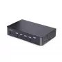 StarTech.com 4-Port DisplayPort KVM-Switch, 8K 60Hz / 4K 144Hz, Single Display, DP 1.4, 2x USB 3.0 Ports, 4x USB 2.0 HID Ports, Tasten- & Hotkey-Umschaltung, TAA-konform - betriebssystemunabhängig, Metallgehäuse