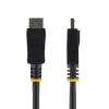 StarTech.com 2m DisplayPort 1.2 Kabel – 4K x 2K Ultra HD VESA-zertifiziertes DisplayPort-Kabel – DP-auf-DP-Kabel für Monitor – DP-Video-/Display-Kabel – Verriegelnde DP-Stecker