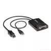 StarTech.com DisplayPort auf DVI Dual Link aktiver Adapter - DisplayPort auf DVI-D Adapter Videokonverter 2560x1600 60Hz - DP 1.2 zu DVI Monitor - USB-Stromversorgung - Verriegelbarer DP-Stecker