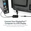 StarTech.com DisplayPort auf DVI Dual Link aktiver Adapter - DisplayPort auf DVI-D Adapter Videokonverter 2560x1600 60Hz - DP 1.2 zu DVI Monitor - USB-Stromversorgung - Verriegelbarer DP-Stecker