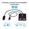 StarTech.com DisplayPort auf DVI Dual Link aktiver Adapter - DisplayPort auf DVI-D Adapter Videokonverter 2560x1600 60Hz - DP 1.2 zu DVI Monitor - USB-Stromversorgung - Verriegelbarer DP-Stecker