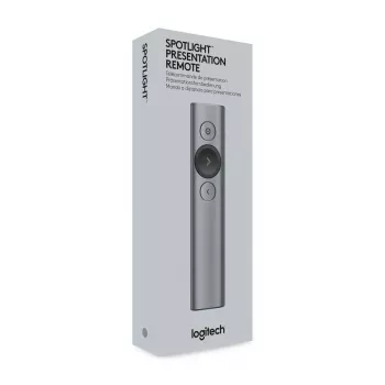 Logitech Spotlight Plus Präsentations-Fernbedienung, grau