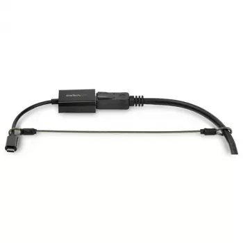 StarTech.com 20er-Pack Sicherheitskabelhalterungen für Adapter & Dongles - Universelle Kabeladapter-Halterung - Haltekabel - Einstellbare Länge Diebstahlschutz-Kabelhalterungs-Set - Stahl