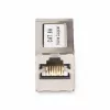 StarTech.com Geschirmter RJ45-Koppler, Inline-Cat6a-Koppler, Buchse auf Buchse (F/F), T568B-Pinbelegung, geschirmte Ethernet-Kabelverlängerung