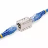 StarTech.com Geschirmter RJ45-Koppler, Inline-Cat6a-Koppler, Buchse auf Buchse (F/F), T568B-Pinbelegung, geschirmte Ethernet-Kabelverlängerung