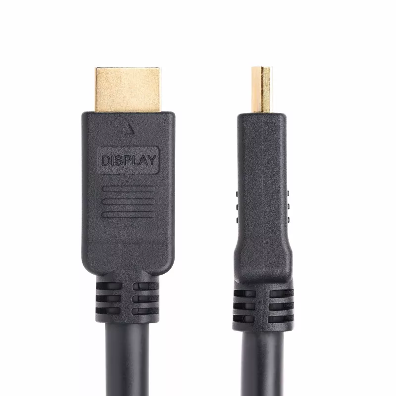 StarTech.com 15m (49,2ft) Aktives HDMI 2.0 Kabel, CMP, Plenum-zertifiziert, High Speed HDMI Kabel, 4K 60Hz, HDR10/HDCP 2.2/ARC, CMP In-Wall HDMI Kabel