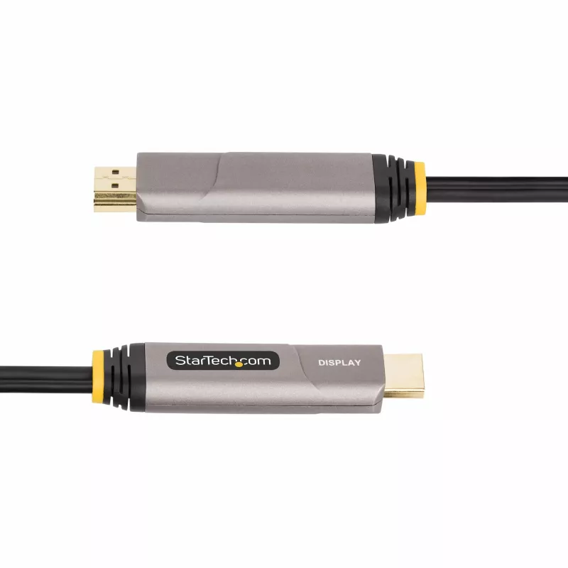 StarTech.com 9,15 m USB-C zu HDMI 2.0 Aktives Optisches Kabel (AOC), 4K 60Hz, CL3, Unidirektionales USB-Typ-C-zu-HDMI-Adapterkabel