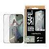 PanzerGlass SAFE. by ® Displayschutz mit schwarzem Rahmen iPhone 16 Pro | Ultra-Wide Fit