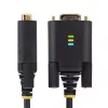 StarTech.com 2m USB-zu-Nullmodem-Seriell-Adapterkabel, COM-Speicherung, FTDI, USB-A auf DB9 RS232, austauschbare DB9-Schrauben/Muttern, Windows/macOS/Linux