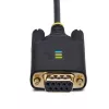 StarTech.com 2m USB-zu-Nullmodem-Seriell-Adapterkabel, COM-Speicherung, FTDI, USB-A auf DB9 RS232, austauschbare DB9-Schrauben/Muttern, Windows/macOS/Linux