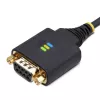 StarTech.com 2m USB-zu-Nullmodem-Seriell-Adapterkabel, COM-Speicherung, FTDI, USB-A auf DB9 RS232, austauschbare DB9-Schrauben/Muttern, Windows/macOS/Linux