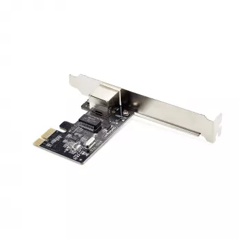 StarTech.com 1-Port Gigabit PCIe Netzwerkkarte, 10/100/1000 Mbit/s PCI Express LAN-Karte, NIC, Realtek RTL8111H, kompatibel mit Windows und Linux, TAA-konform