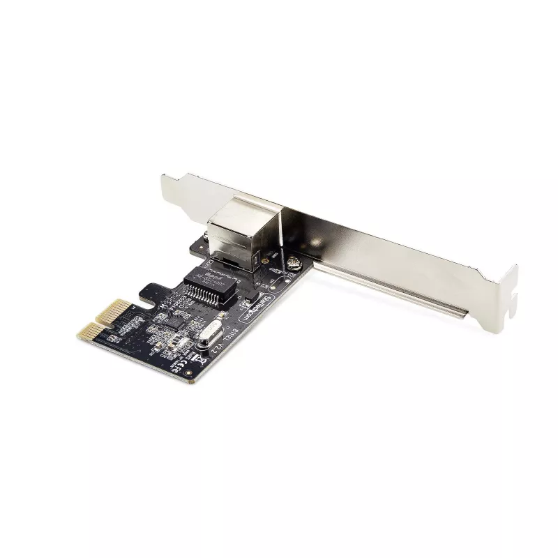 StarTech.com 1-Port Gigabit PCIe Netzwerkkarte, 10/100/1000 Mbit/s PCI Express LAN-Karte, NIC, Realtek RTL8111H, kompatibel mit Windows und Linux, TAA-konform