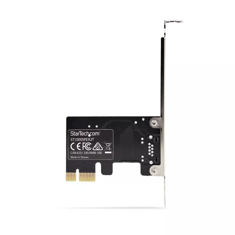 StarTech.com 1-Port Gigabit PCIe Netzwerkkarte, 10/100/1000 Mbit/s PCI Express LAN-Karte, NIC, Realtek RTL8111H, kompatibel mit Windows und Linux, TAA-konform