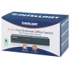 Intellinet 8-Port Fast Ethernet Office Switch, Desktop-Größe, Metall, IEEE 802.3az (energieeffizientes Ethernet), Box